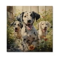 thumbnail image 3 of Designart "An Amazing Realistic Watercolor Illustration" Animals Print on Natural Pine Wood, 3 of 5