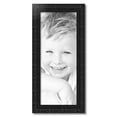 thumbnail image 2 of ArtToFrames 12" x 30" Majestic Black Picture Frame, 12x30 inch Black Wood Poster Frame (WOM-5120),  Pack, 2 of 7