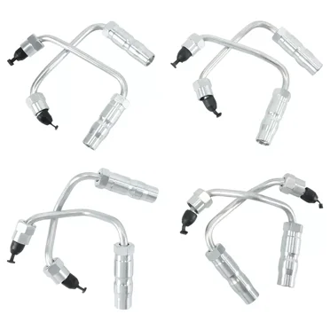 Aniceparthy 8 New Fuel injector lines set Fit for 2001-2004 S-ilverado Sierra 2500 3500 V8 6.6L Turbo 97188723, 97188720, 97188721, 97188722, 904-129, 904-128, 904-127, 904-126