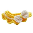 thumbnail image 6 of Cat Dog Costume Hand Made Knitted Wool Pet Scarf Collar Puppy Small Dogs and Cats Universal Bib Pets Supplies(1PC), 6 of 7