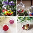 thumbnail image 3 of XunRui Hangs Ornament Transparent Clear Christmas Decorations Can Christmas Open Home Decor, 3 of 5