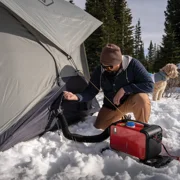Gazelle Tents™ T4 Overland EXP Hub Tent, 4-Person, Agave Green, 94 x 94 x 78, GT403AG