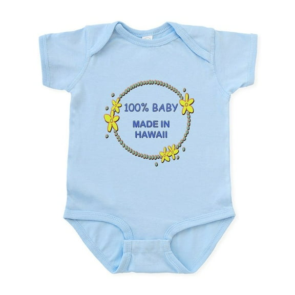 CafePress - Baby Made In Hawaii Infant Bodysuit - Baby Light Bodysuit, Size Newborn - 24 Months