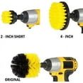 thumbnail image 2 of Manunclaims Drill Brush 1Pc/3Pcs Scrub Brush Drill Attachment Kit,Time Saving Kit and Power Scrubber Cleaning Kit, for Car, Bathroom, Wooden Floor, Laundry Room Cleaning (Drill not Included), 2 of 8