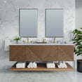 thumbnail image 3 of James Martin Vanities D200-V72-CSN-3CAR Marcello 72" Wall Mounted Double Basin Vanity Set, 3 of 3