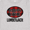 thumbnail image 4 of Inktastic Daddy Little Lumberjack Plaid Boys Baby T-Shirt, 4 of 5