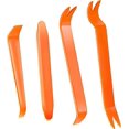 thumbnail image 1 of 4 Pcs Outil de Retrait de Garniture de Tableau de Bord Audio de Voiture, Outil d'Installation de Garniture Audio Universel, Outil d'Installation de Démontage de Voiture Professionnel, 1 of 4
