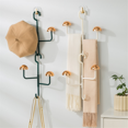 thumbnail image 2 of 2PCS 360 Rotated Hooks Hat Rack for Baseball Caps Hat Organizer Holder for Hanger & Room Closet Display, 2 of 6