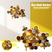 zanvin Black Friday Deals Sunflower Bee Wall Sticker PVC Self-adhesive Wall Sticker Can Be Removed