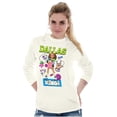 thumbnail image 4 of XOMG POP Dallas Popstar Dream Cartoon Women's Long Sleeve T Shirt Brisco Brands 2X, 4 of 6