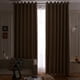 thumbnail image 4 of 2 unids/set duradero engrosado a prueba de moho cortina a prueba de luz sala de estar hogar Beige (4 #), 4 of 8