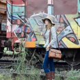 thumbnail image 3 of Clear Canopy Automatic Open Foldable Umbrella, 3 of 5