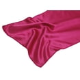 thumbnail image 5 of 10 Pcs Satin Table Runner Wedding Party Banquet Decoration&nbsp;12 x 108&nbsp;- Ruby Pink, 5 of 8