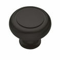 thumbnail image 1 of Baldwin 4494102 1.5 in. dia. Decorative Cabinet Knob, Oil Rubbed Bronze, 1 of 1