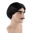 thumbnail image 4 of Gomez Wigs Kit Cheveux Courts et Moustache, 4 of 5