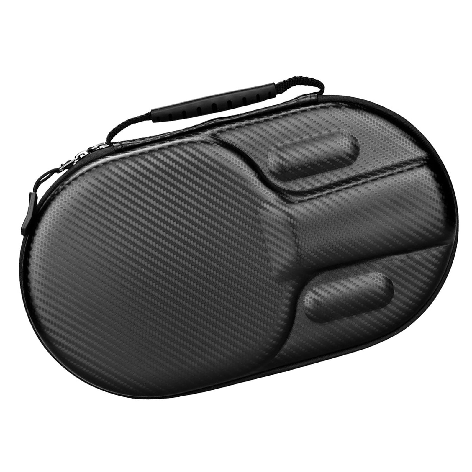 Table Tennis Racket Case Pingpong Bat Carry Bag Covers Hold 2 Paddle Table Tennis Balls Carrying Case for Indoor Outdoor