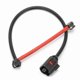 thumbnail image 1 of Brake Pad Wear Sensor Front 7L0907637 Replacement for Cayenne 2003-2010 Black Red, 1 of 5