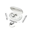 thumbnail image 2 of Eoozwa Transparent Digital Display Air Conduction Bluetooth Headphones, Ear-Hanging Non In-Ear, Deep Bass, Wireless Dual-Mic Call, HiFi Sound, Long Battery Life, Comfortable for Sports Daily Use, 2 of 6