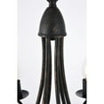 thumbnail image 6 of Indoor Home Decor 24"L X 24"W X 19"H Lyndon 6 Light Dark Bronze Pendant, 6 of 6