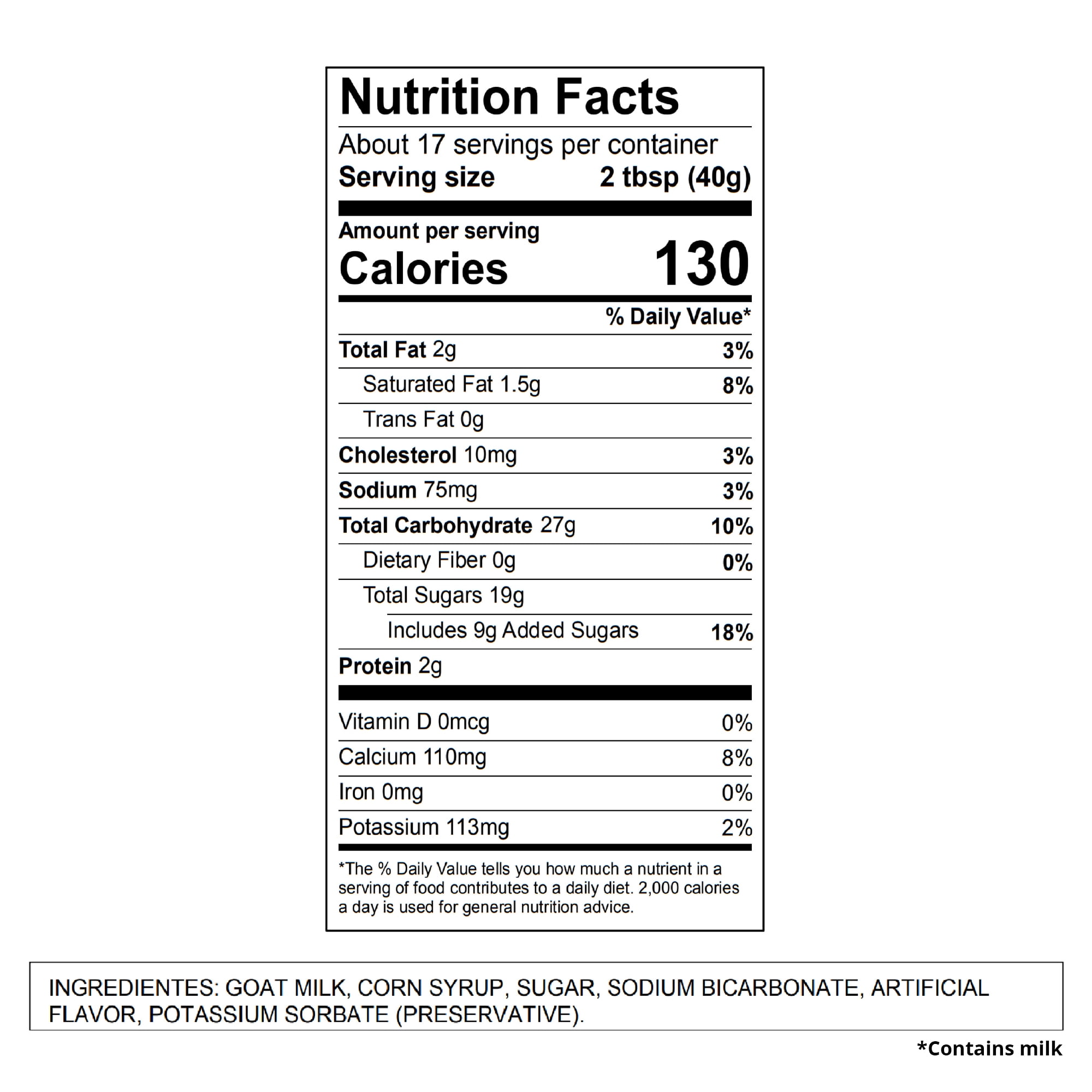 Coronado Cajeta Dulce De Leche Syrup Topping with Goat Milk, 23.28 oz Bottle