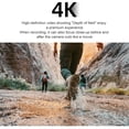 thumbnail image 2 of Xirurus 4K Digital Camera for Students and Teens, 64MP 2.83 Inches / 7.18 cm Screen Point and Shoot Vlogging Video Camera with 28X Digital Zoom, Built-in Flash and WiFi Connectivity, White, 2 of 6
