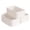 White, variant on PETGLE Storage Baskets, Shelf Baskets for Organizing Dog Toy Basket Closet Organizer Bins Nursery Woven Basket for Storage Cube Decorative Box 3 Pack, Black & Jute, 13 x 8 x 5 in