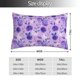 thumbnail image 2 of Balery Violet Funda de Cojín Estampada, Regalos para Mujeres, Regalos de Amor para Ella, Regalos para Novia o Esposa, Funda de Almohada-16"x24", 2 of 6
