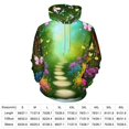 thumbnail image 2 of Enchanted Garden Path 3d Sweatshirts Hoodie Fashion Casual Personality Men's Women Street Hoodie Pullovers Long Sleeve Comfortable Top, 2 of 6