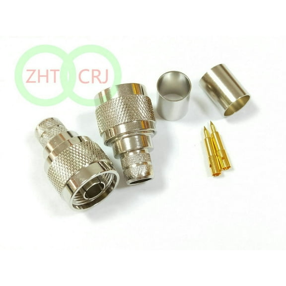 FOR 20pcs N male plug Crimp for LMR400 RG8 RG214 RG213 cable RF connector