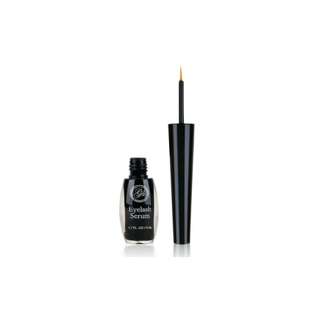 All Natural Eyelash Lengthening & Growth Serum (5 mL) - For Thicker, Fuller, Longer Lashes & Eyebrows - Made with Natural Herbs &