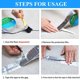 thumbnail image 4 of Cinta adhesiva impermeable para reparación de fugas de agua en tuberías y techos, cinta de aluminio, cinta adhesiva impermeable, cinta de butilo para sellar grietas superficiales y roturas de, 4 of 7