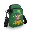 thumbnail image 3 of HELLHERO 4.33x1.97x7.09 Crossbody Bag, Men, Women with Vintage Cat, 3 of 7