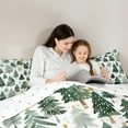 thumbnail image 4 of jejeloiu Kawaii Christmas Tree Bedding Comforter Set 7-Piece,Merry Xmas King Bedding Sets,Green White Bed Sheets For Boy Kids,Microfiber Bedroom Decor Reversible, 4 of 8