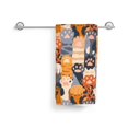 thumbnail image 3 of KLL Cute Cat Paw Ultra Absorbent & Soft Hand Towels for Bath, Hand, Face, Gym and Spa-27.5x16in, 3 of 7