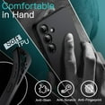 thumbnail image 6 of JETech Slim Fit Case for Samsung Galaxy S25+ / S25 Plus 5G, Camera Lens Full Protection, Soft TPU Thin Protective Phone Cover with Matte Finish, Shockproof (Black), 6 of 6