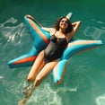thumbnail image 4 of Big Joe Royal Starfish Float No Inflation Needed Novelty Pool Float, Fuzzy Peach Spacer Mesh, Quick Draining Fabric, 5 feet Big, 4 of 8