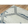 thumbnail image 3 of Alora Decor Honey 7'6"x9'6" Geometric Blue/Ivory Hand-Tufted Area Rug, 3 of 3
