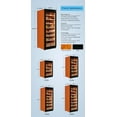 thumbnail image 6 of Raching C380A Climate Control Black Wood 1,500-Cigar Electric Humidor - Canada Cedar Shelving, 6 of 9
