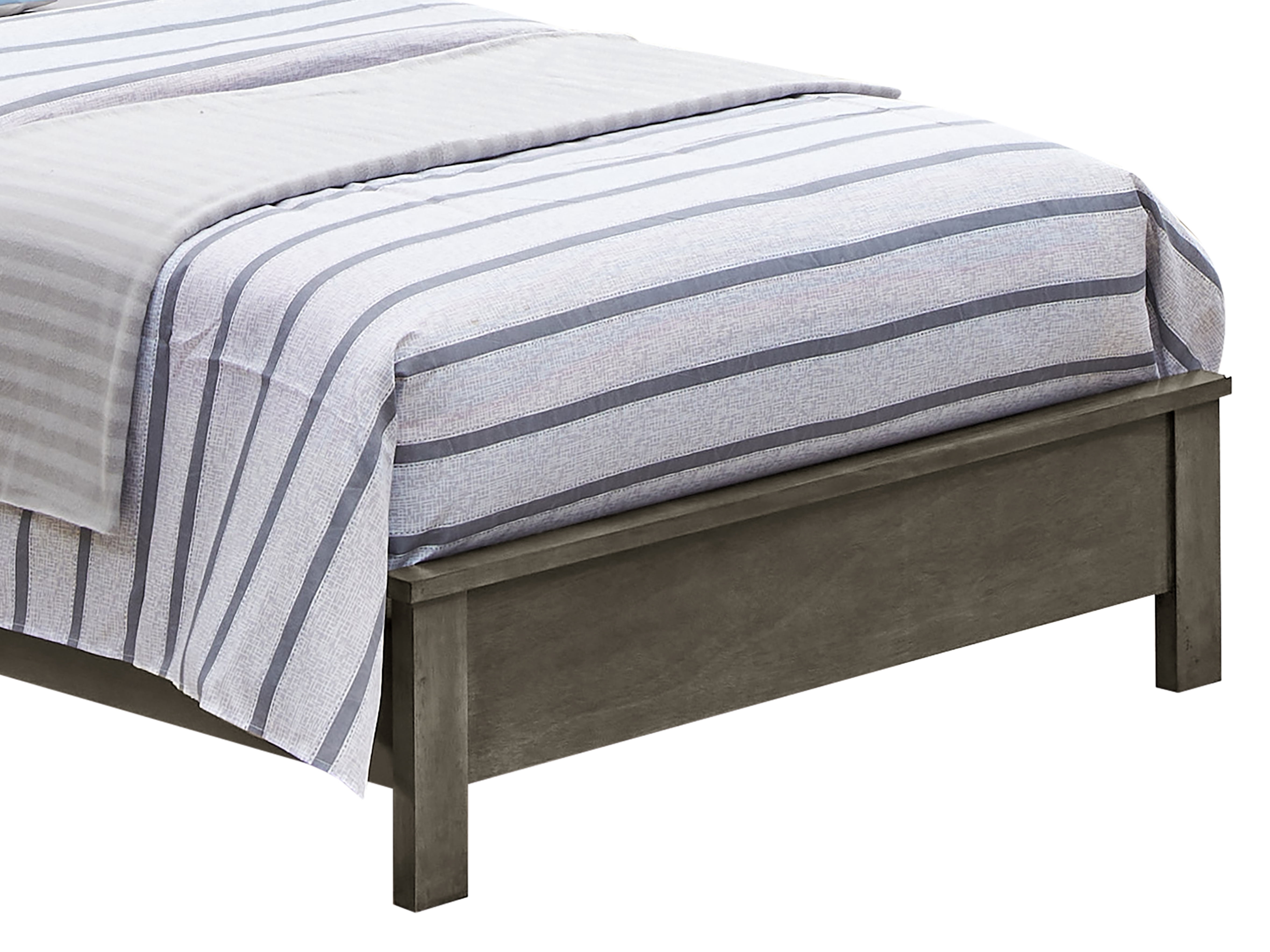 Glory Furniture Burlington Twin Bed in Gray Color