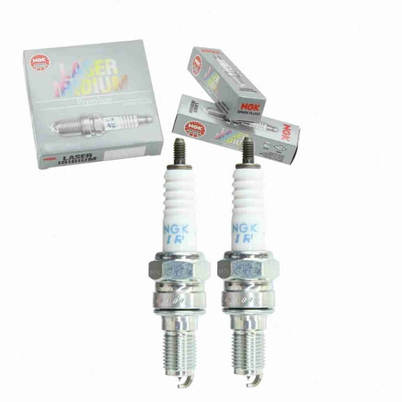 2 pc NGK 3653 Laser Iridium Spark Plugs for 31911-MBW-E11 5626 VUH24D VUH24Z Ignition Wire Secondary