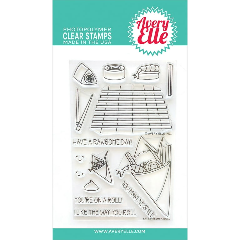  Clear Photopolymer Stamp Set - Big Date Stamps