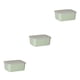 thumbnail image 1 of Injueey Contenedor de plástico de calidad alimentaria con tapa transparente: seguridad y frescura Contenedores fáciles de ubicar Verde 1 Type1 NO1, 1 of 6
