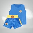 thumbnail image 4 of Ropa Sanda Artes Marciales Hombres y Mujeres Entrenamiento Traje de Boxeo Pantalones Cortos Niños Ropa Sanda Competición Adultos, 4 of 6