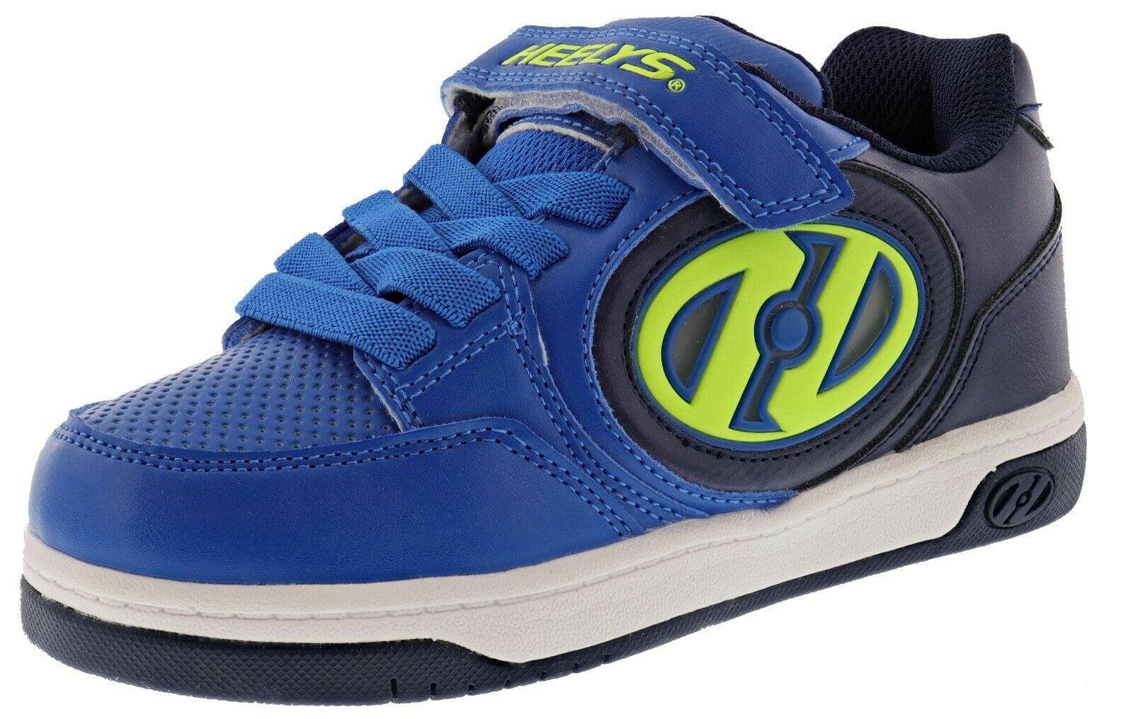 Heelys Heelys Boys Skate Shoes 7067 ~ Youth Size 1 ~ Grey Black Blue 