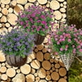 thumbnail image 5 of 4 Bundles Outdoor Artificial Fake Uv Ant No Fade For En Home R (fuchsia), 5 of 5