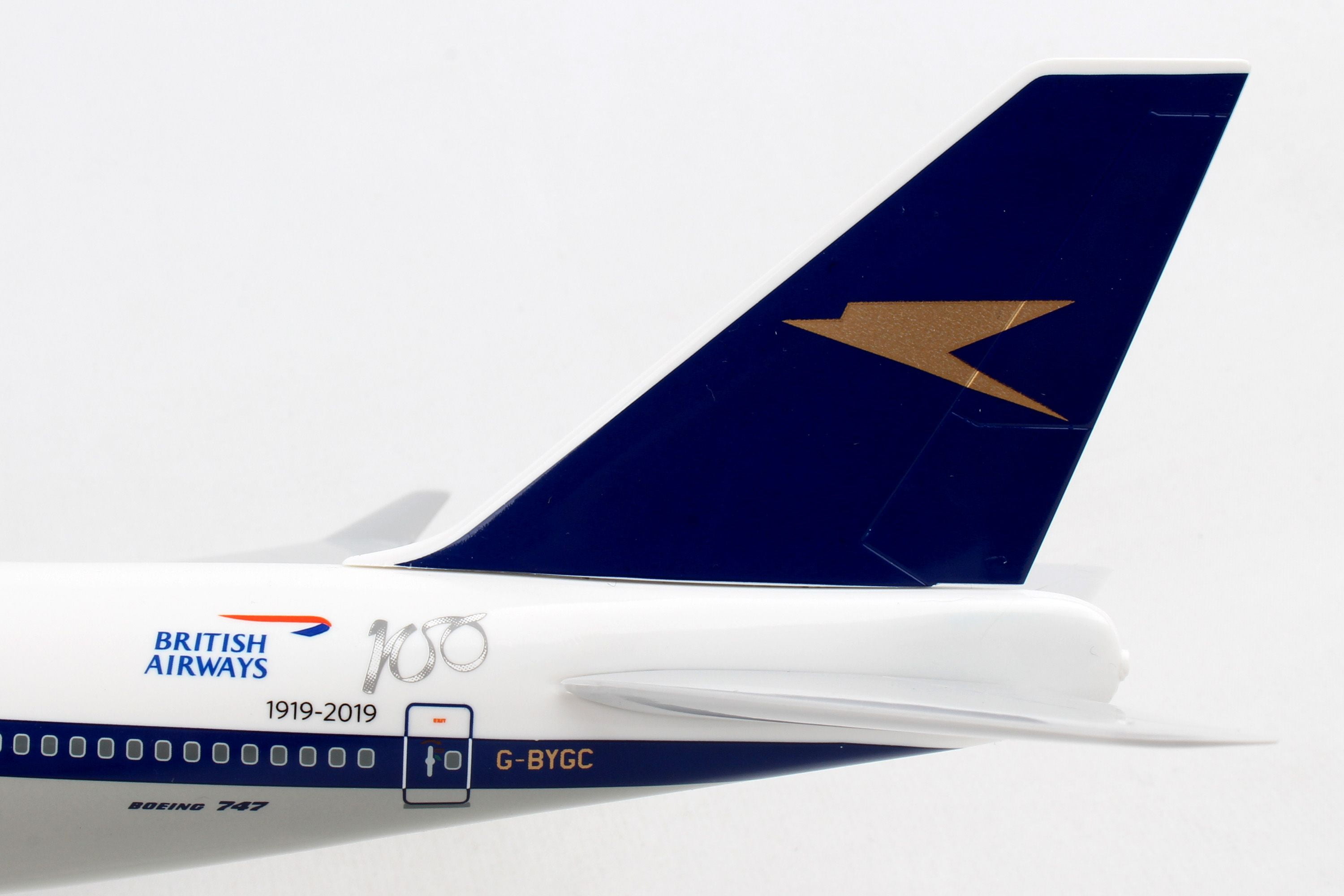 Skymarks SKR1015 British Airways Boeing 747-400 1-200 Model