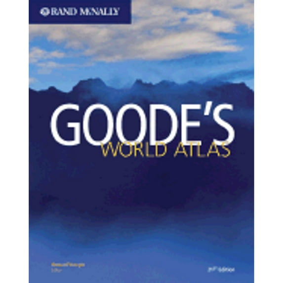 Pre-Owned Rand McNally Goode's World Atlas 21st Edition (Hardcover) 0528853392 9780528853395