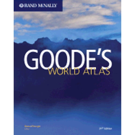 Pre-Owned Rand McNally Goode's World Atlas 21st Edition (Hardcover) 0528853392 9780528853395
