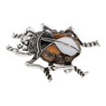thumbnail image 2 of Realistic Brooches Rhinests Enamel Beetle Lapel Pin Badge Corsages, 2 of 8