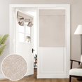 thumbnail image 1 of Cortinas francesas HOMEIDEAS de lino opacas de 86 x 102 cm, 1 panel, 1 of 7